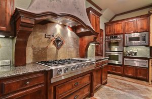 Stove in Kitchen