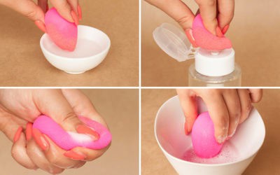 How to Naturally Clean Your Makeup Brushes and Sponge Applicators