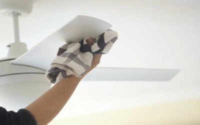 Dirty Ceiling Fans? Here’s How to Clean It