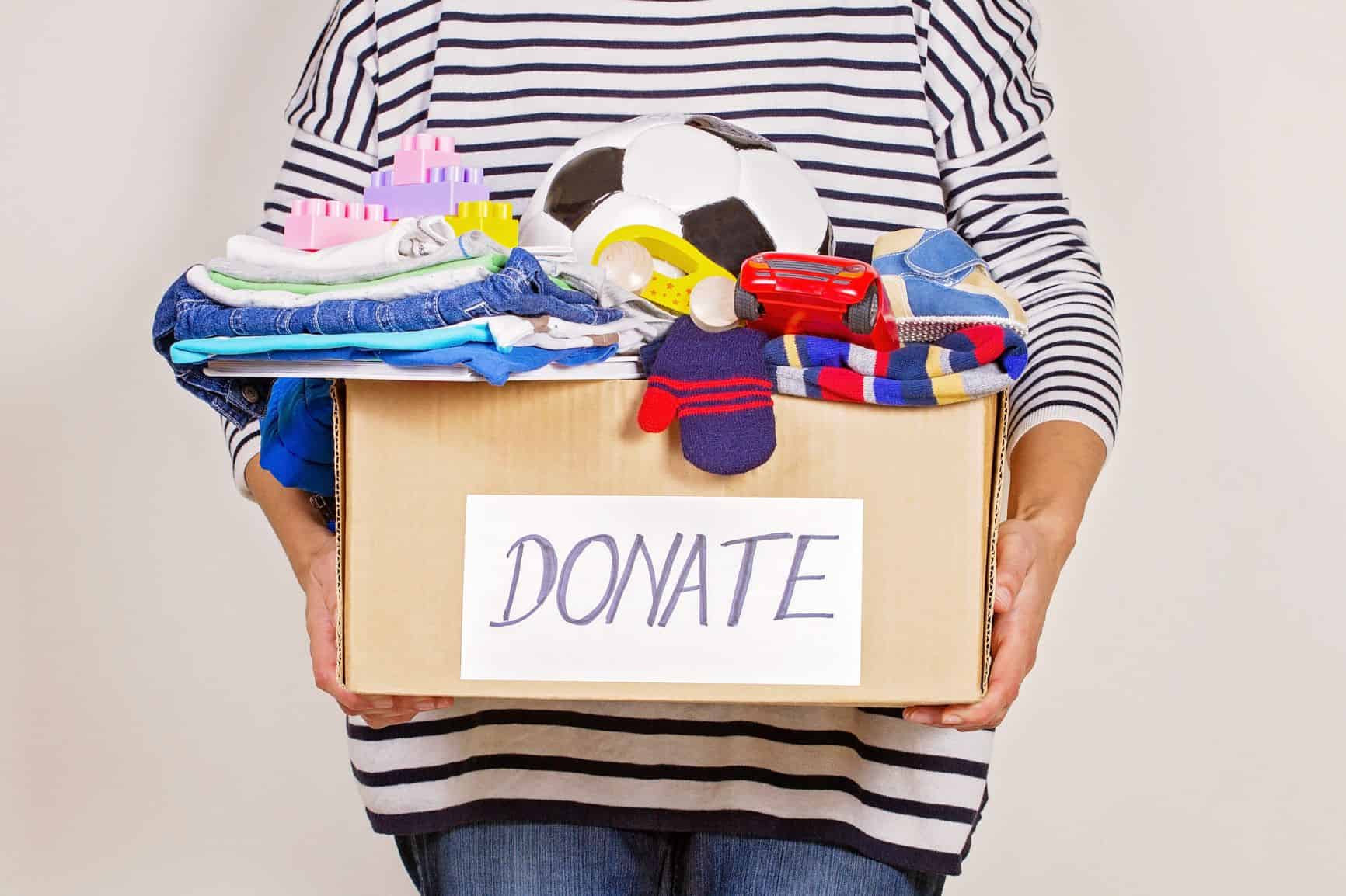 declutter Declutter Donate Box
