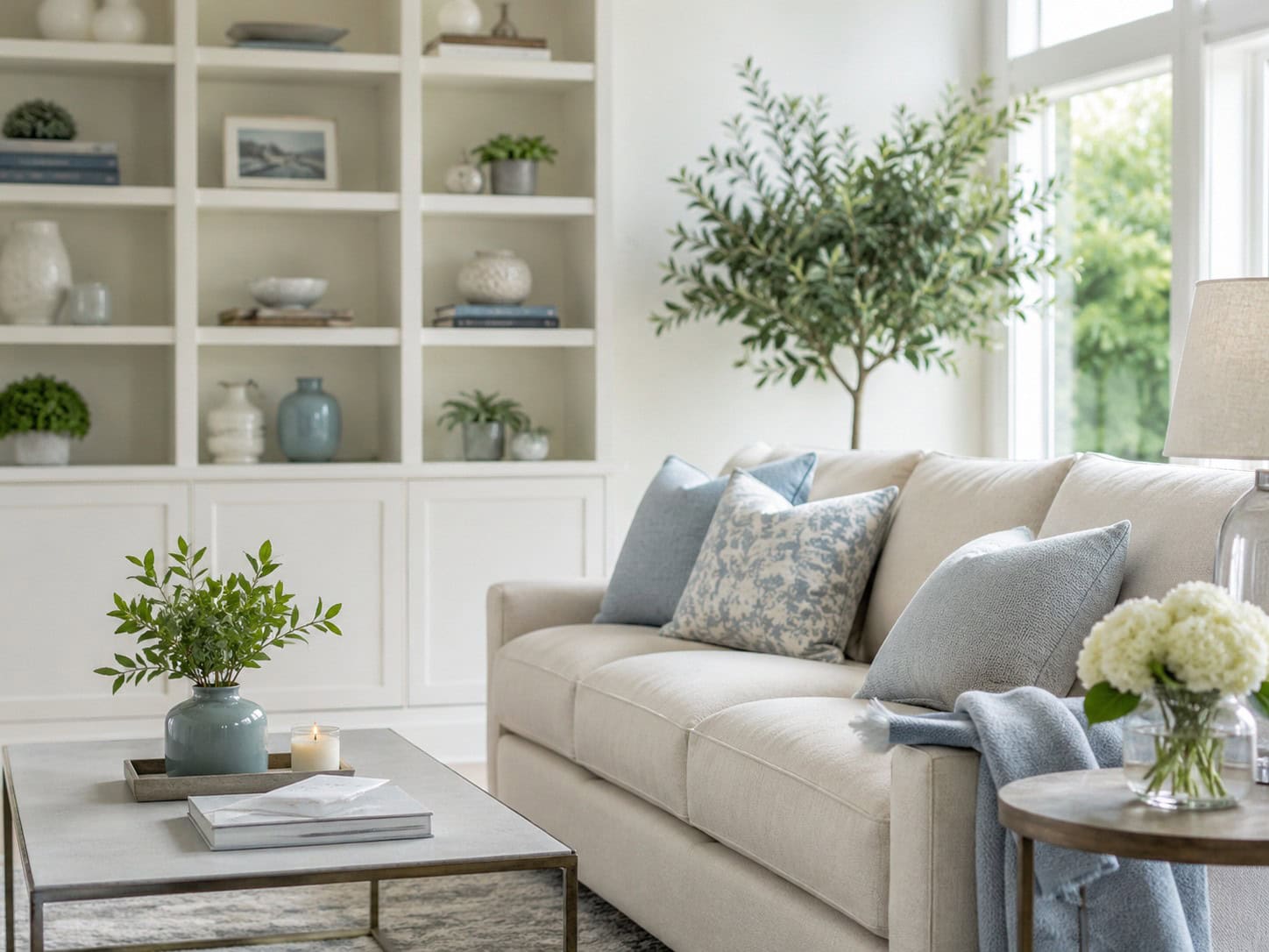 Clean and comfortable home after professional house cleaning by Best Maids