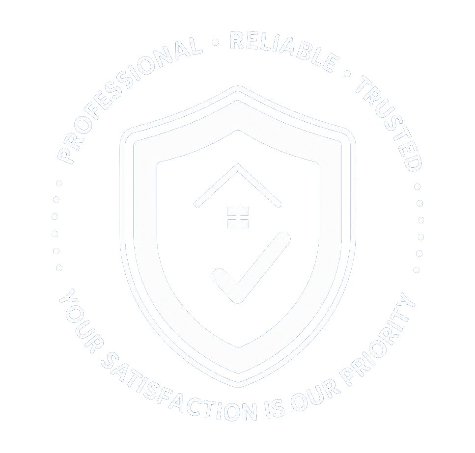 Best Maids trust and safety shield emblem with the phrases Professional, Reliable, Trusted and Your Satisfaction Is Our Priority