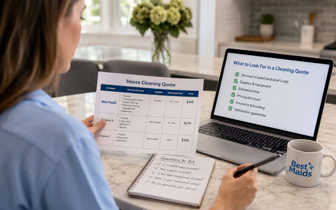 How to Compare House Cleaning Quotes: What Matters Besides Price